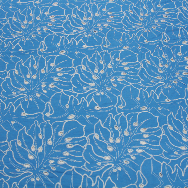 Lazzie Bordado Fortaleza Azul