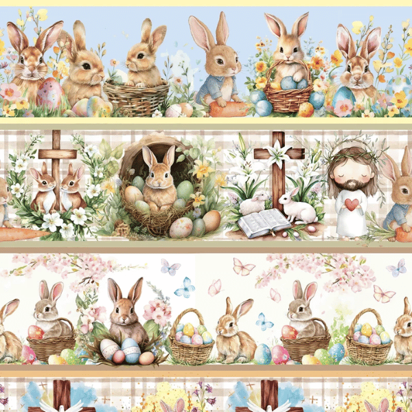 Tricoline Encantos de Páscoa