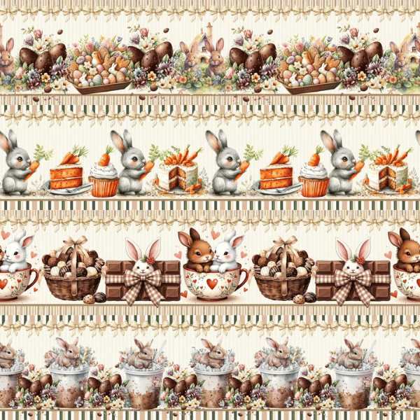 Tricoline Páscoa Chocolate & Cenoura