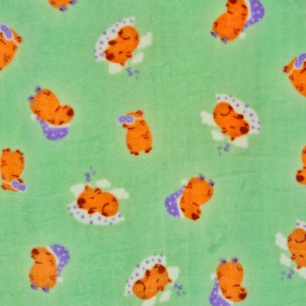 Fleece Capivara dorminhoca