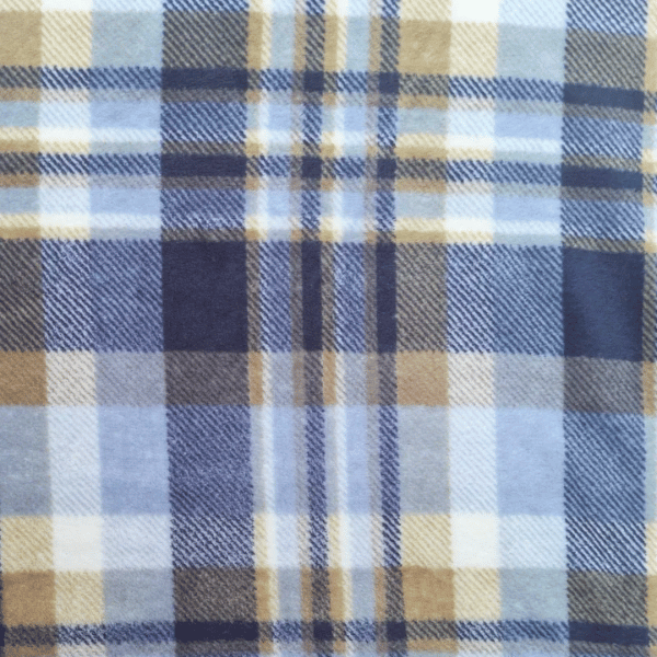 Fleece Xadrez Azul 2026