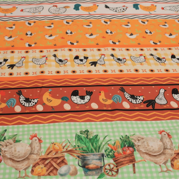 Tricoline Barrado Galinhas