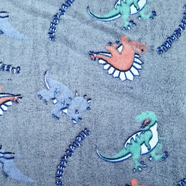 Fleece Mágico Brilha no Escuro Dinossauros Aventureiros