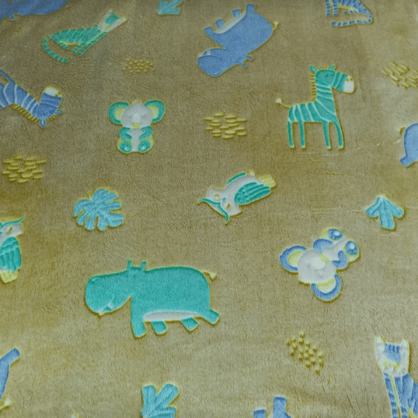 Fleece Mágico Brilha no Escuro Animais