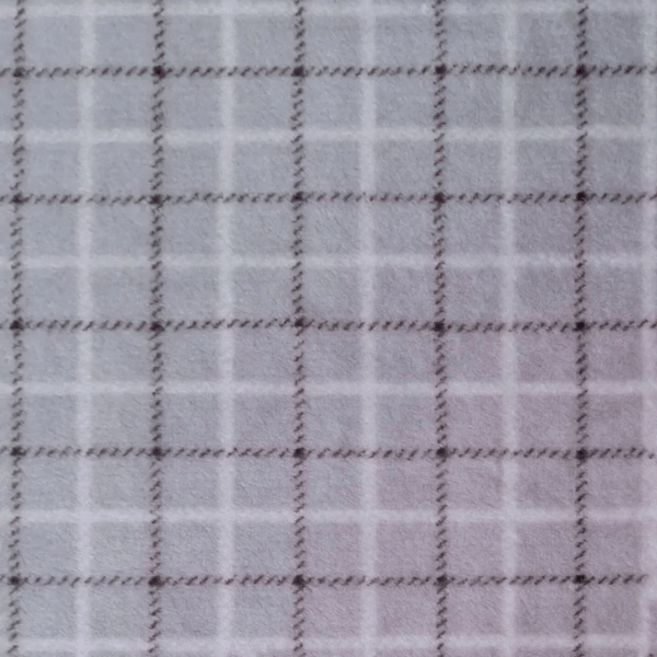 Fleece Xadrez Grid Urbano Rosa