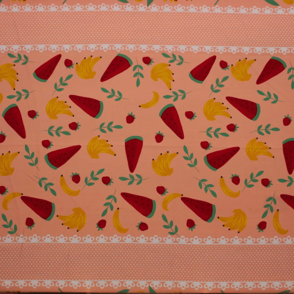 Oxford Estampado Frutas Tropicais