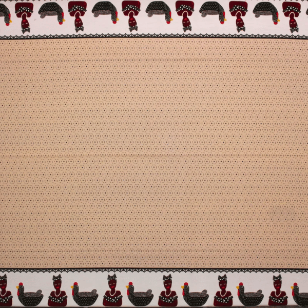 Oxford Estampado Galinha Poá