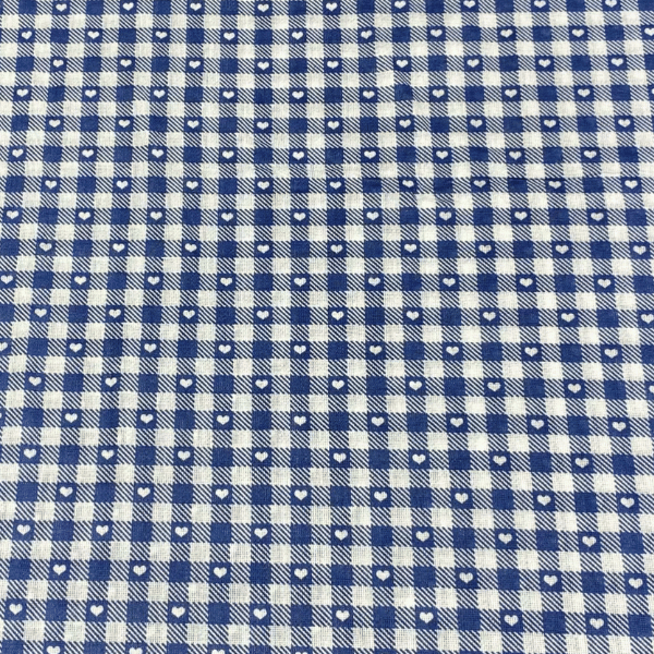 Chita Quadriculado Corações