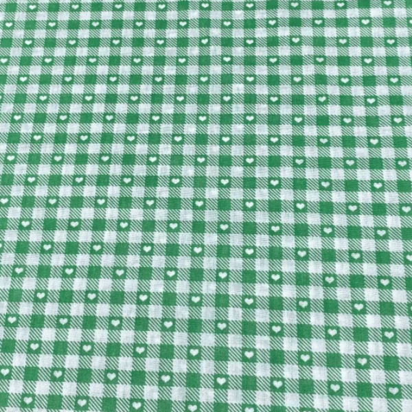 Chita Quadriculado Corações