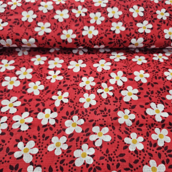 Tecido Chita Flores 100% Algodão