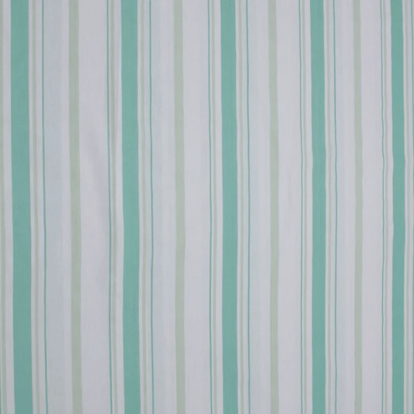 Percal  Verde e Branco 100% Algodão 150 Fios - 2,48 de Largura